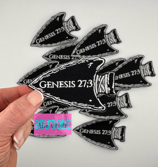 RW Genesis 27:3 Arrowhead Patch