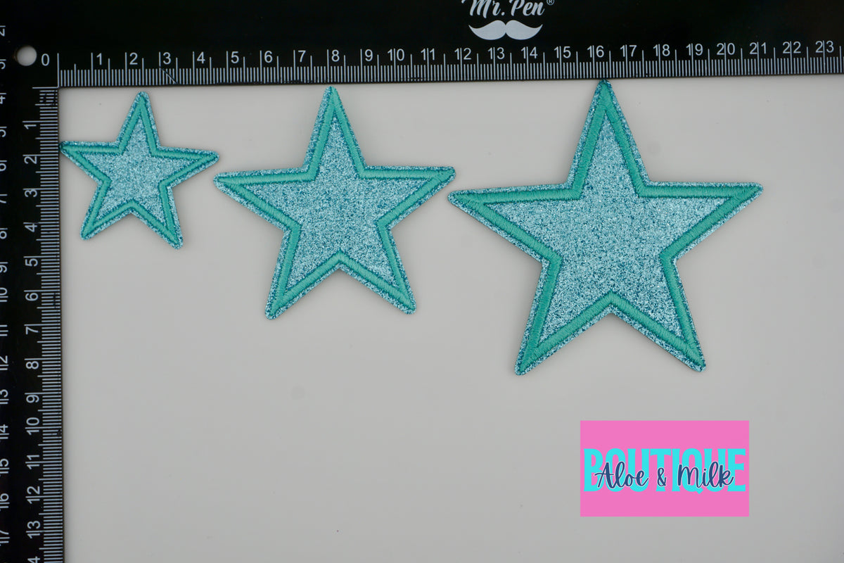 Fine Glitter Star Bundle 1 of each color