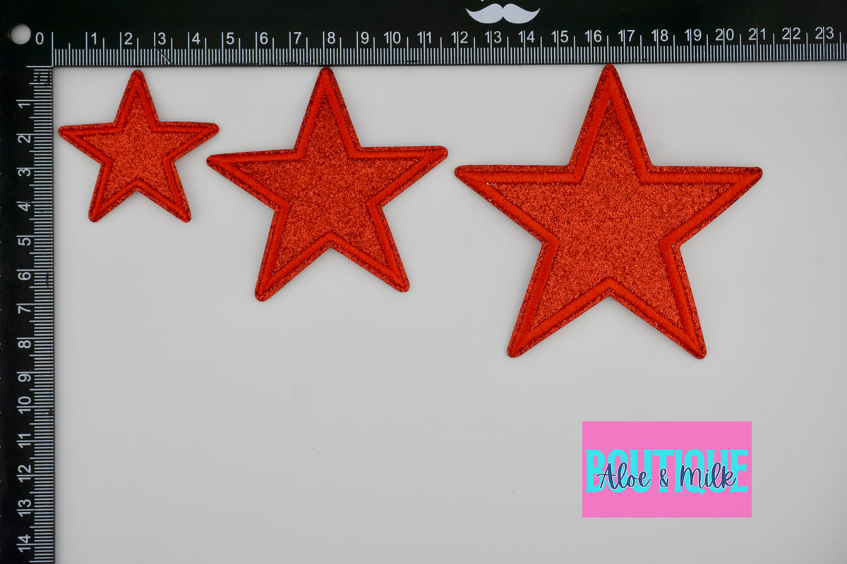 Fine Glitter Star Bundle 1 of each color