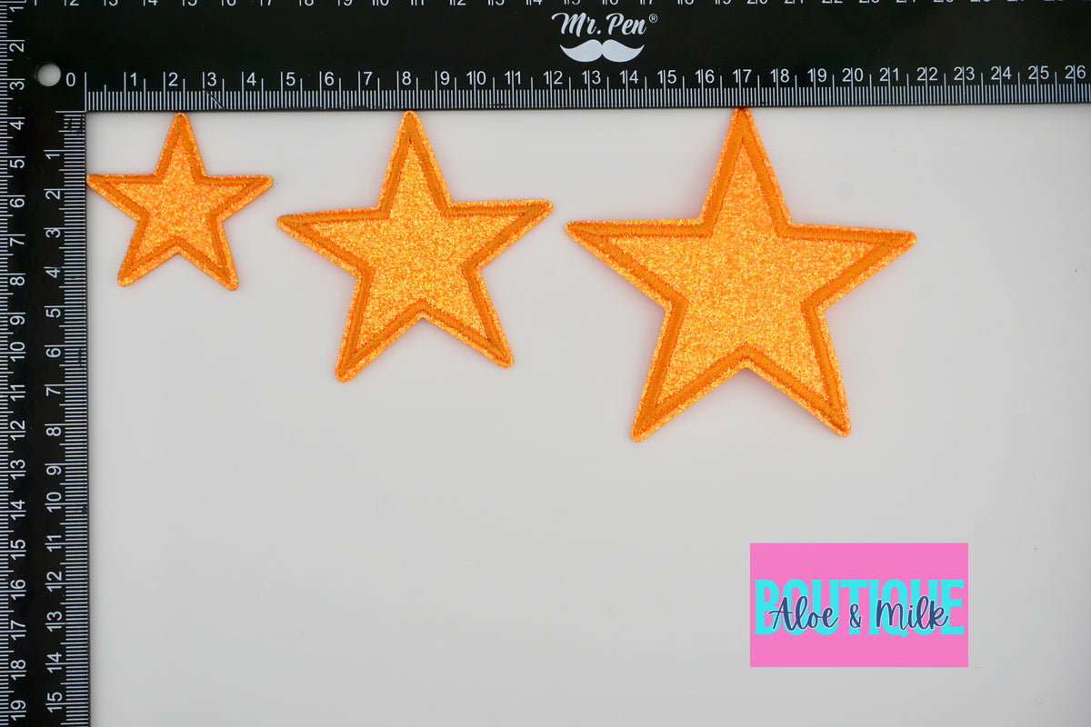Fine Glitter Star Bundle 1 of each color