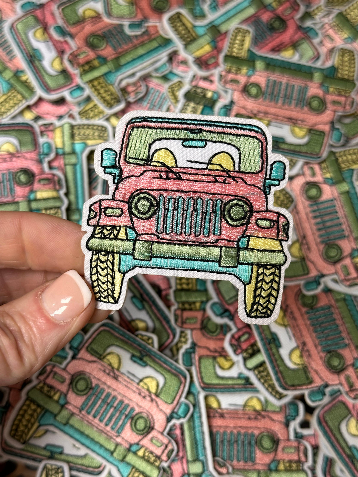Jeep Pastel Patch