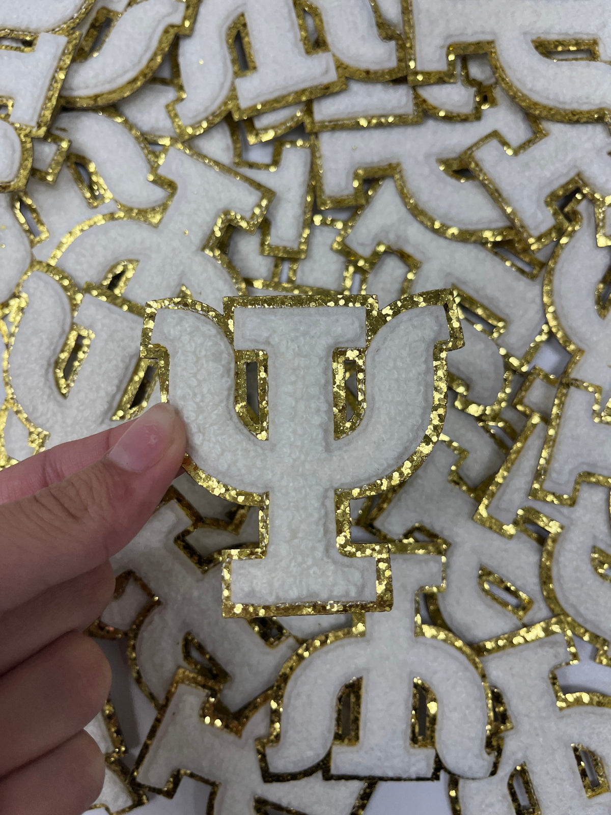 Greek Psi Alphabet Patch