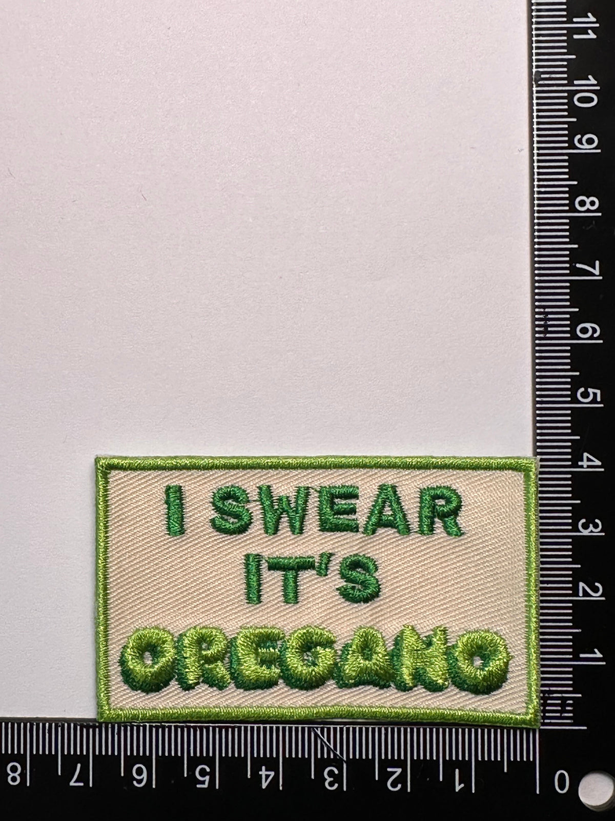 It's Oregano Patch