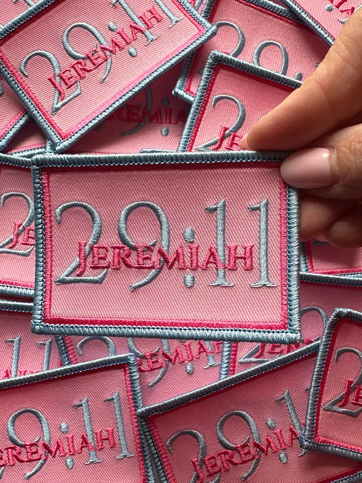 Jeremiah 29:11 Patch, inspirational patch, faith patches, christian patches