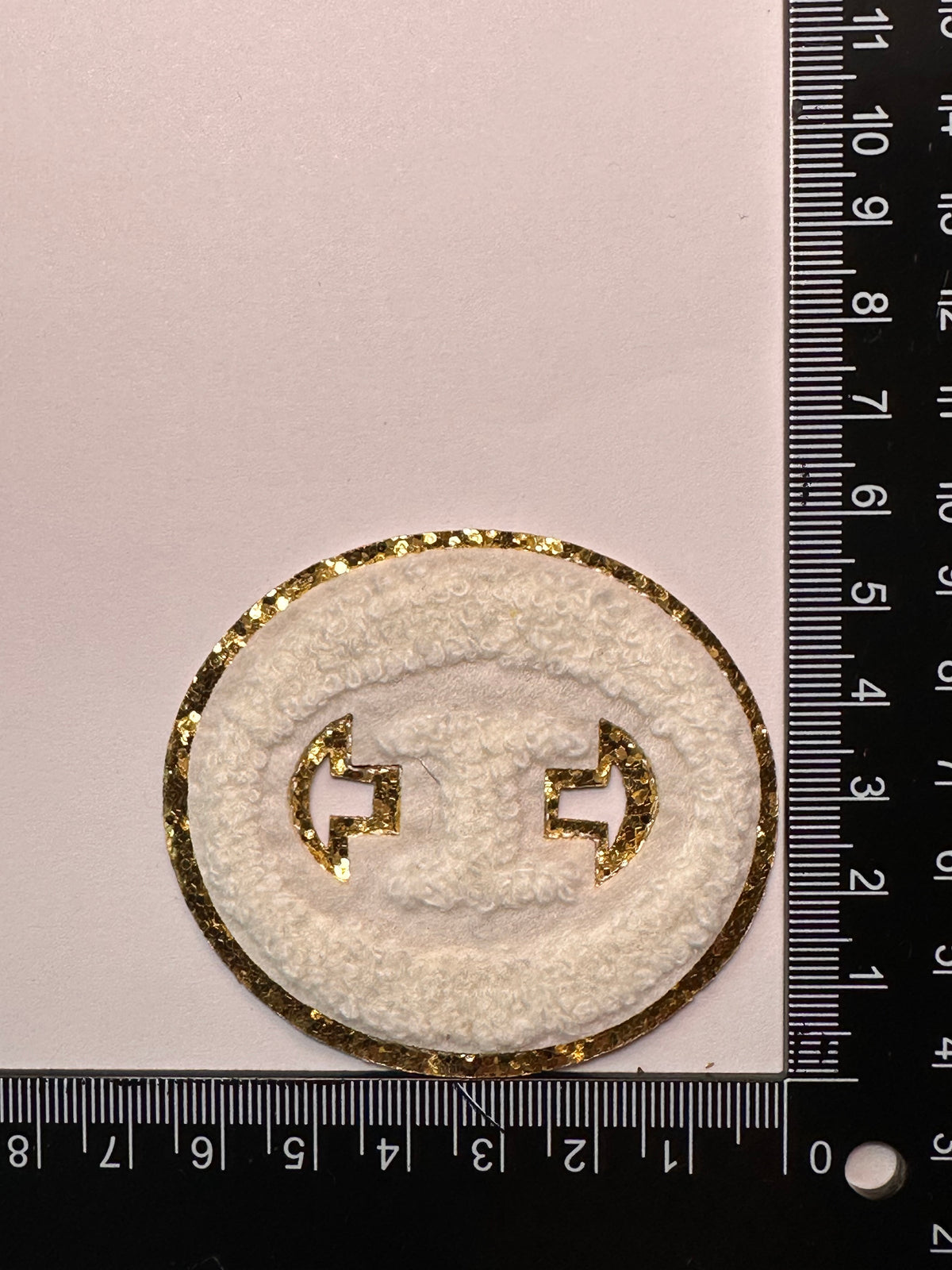 Greek Theta Alphabet Patch