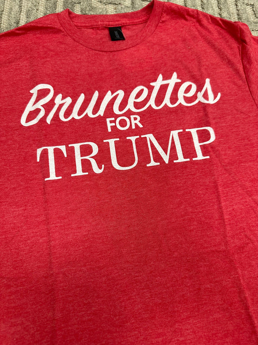 Brunettes for Trump T-Shirt