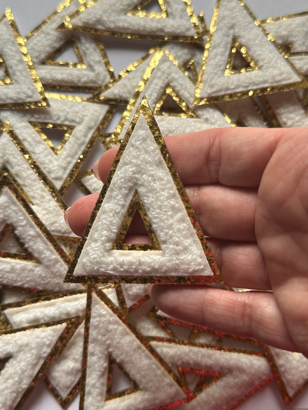 Greek Delta Alphabet Patch