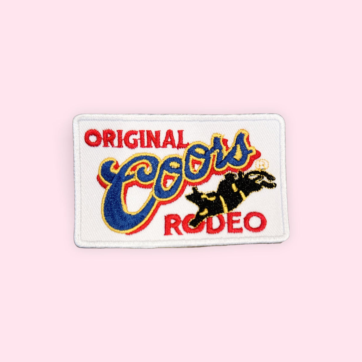 Original Coors Rodeo patch, coors patches, beer patches