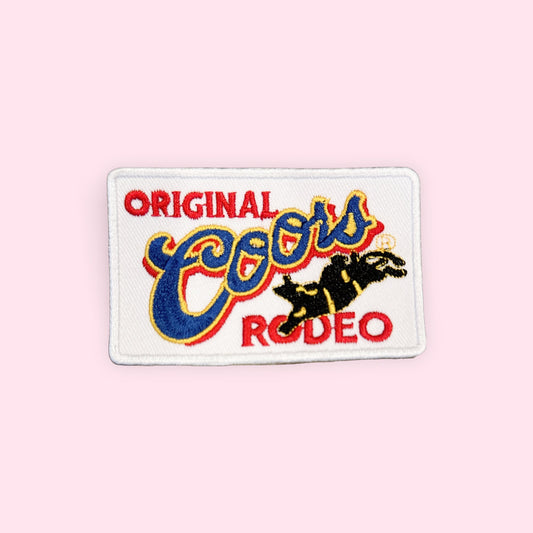 Original Coors Rodeo patch, coors patches, beer patches